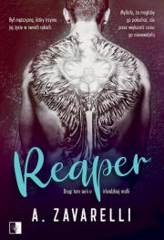 Reaper. Autor: A. Zavarelli. Dadada.pl Okładka książki Reaper