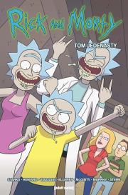 Rick i Morty T.11. Autor: Starks Kyle, Howard Tini, Visaggio Magdalene. Dadada.pl Okładka książki Rick i Morty T.11