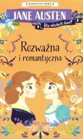 Rozważna i romantyczna. Autor: Jane Austen. Dadada.pl Okładka książki Rozważna i romantyczna