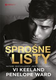 Sprośne listy. Autor: Vi Keeland, Penelope Ward. Dadada.pl Okładka książki Sprośne listy