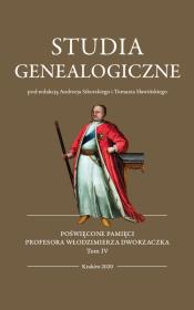 Opakowanie Studia Genealogiczne Tom 4