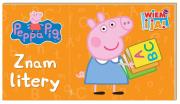 Okładka książki Świnka Peppa. Wiem i ja! Zam litery