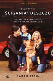 Okładka książki Sztuka ścigania się w deszczu (filmowa) - uszkodzone