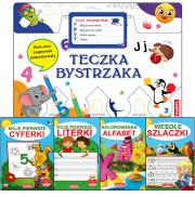 Okładka książki Teczka bystrzaka Zestaw Już piszę i liczę