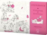 Okładka książki Teczka kreatywna COLOUR&FUN Princesses