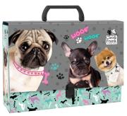 Opakowanie Teczka z rączką gruba Cleo i Frank Pies DERFORM