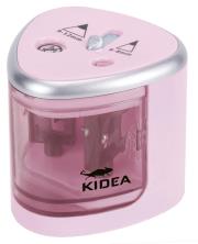 Opakowanie Temperówka elektryczna podwójna różowa KIDEA