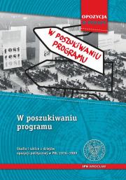 Okładka książki W poszukiwaniu programu