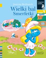 Wielki bal Smerfetki. Czytam sobie. Poziom 1. Autor: Justyna Bednarek. Dadada.pl Okładka książki Wielki bal Smerfetki. Czytam sobie. Poziom 1