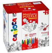 Zestaw puzzli do rysowania Adventures 36 kolorów. Wydawca: Carioca. Dadada.pl Opakowanie Zestaw puzzli do rysowania Adventures 36 kolorów