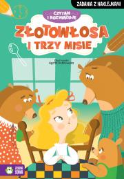 Okładka książki Złotowłosa i trzy misie. Czytam i rozwiązuję