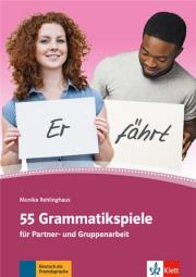 Okładka książki 55 Grammatikspiele fur Partner- und Gruppenarbeit
