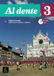 Okładka książki Al dente 3 B1 podręcznik + ćw. + CD + DVD