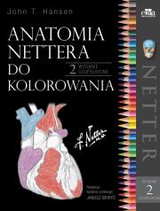 Okładka książki Anatomia Nettera do kolorowania