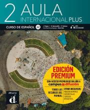 Okładka książki Aula Internacional Plus 2 podręcznik + ćw premium