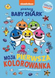 Okładka książki Baby Shark. Moja pierwsza kolorowanka