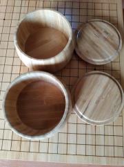 Opakowanie Bambusowe pojemniki na kamienie do go (2szt.)