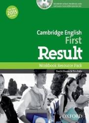 Okładka książki Cambridge English First Result WB + MultiRom...