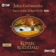 CD MP3 Koniec rozdziału. Część 3. Za rzeką. Saga rodu Forsyte'ów. Tom 9. Autor: Galsworthy John. Dadada.pl Okładka książki CD MP3 Koniec rozdziału. Część 3. Za rzeką. Saga rodu Forsyte'ów. Tom 9