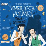 Okładka książki CD MP3 Trzej studenci. Sherlock Holmes. Tom 10
