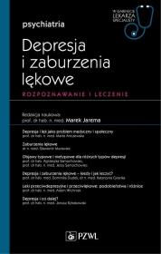 Depresja i zaburzenia lękowe W gabinecie lekarza specjalisty. Autor: Jarema Marek. Dadada.pl Okładka książki Depresja i zaburzenia lękowe W gabinecie lekarza specjalisty