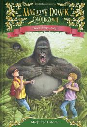Dzień dobry, goryle. Magiczny domek na drzewie. Autor: Mary Pope Osborne, Sal Murdocca. Dadada.pl Okładka książki Dzień dobry, goryle. Magiczny domek na drzewie