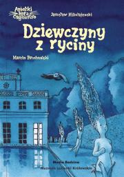 Dziewczyny z ryciny. Autor: Mikołajewski Jarosław. Dadada.pl Okładka książki Dziewczyny z ryciny