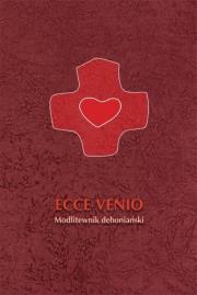 Ecce Venio. Modlitewnik. Autor: Krzysztof Zimończyk SCJ. Dadada.pl Okładka książki Ecce Venio. Modlitewnik