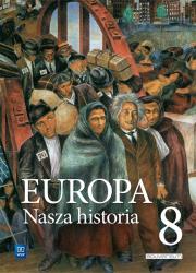 Okładka książki Europa.Nasza historia SP 8 Podr. Proj. pol.- niem.