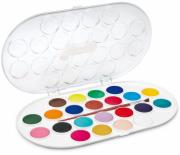 Farby akwarelowe 22 kolory JOVI. Wydawca: JOVI. Dadada.pl Opakowanie Farby akwarelowe 22 kolory JOVI