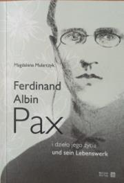 Okładka książki Ferdinand Albin Pax i dzieło jego życia