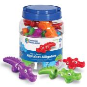Opakowanie Figurki do nauki liter i poznawania.. Aligatory