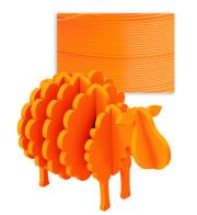 Filament PLA 1kg - pomarańczowy. Wydawca: EI System. Dadada.pl Opakowanie Filament PLA 1kg - pomarańczowy