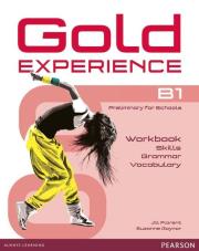 Gold Experience B1 Language and Skills WB. Autor: Jill Florent, Suzanne Gaynor. Dadada.pl Okładka książki Gold Experience B1 Language and Skills WB