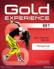 Gold Experience B1 SB + DVD + MyEnglishLab PEARSON. Autor: Barraclough Carolyn, Suzanne Gaynor. Dadada.pl Okładka książki Gold Experience B1 SB + DVD + MyEnglishLab PEARSON