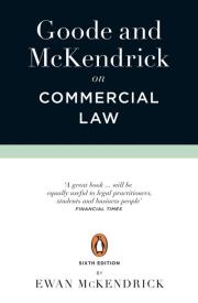 Okładka książki Goode and McKendrick on Commercial Law 6th Edition