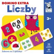 Okładka książki Gra Domino extra Liczby Kapitan Nauka