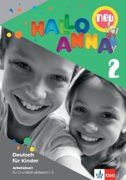 Hallo Anna neu 2. Zeszyt ćwiczeń dla szkół językowych + CD, wersja niem-niem. Autor: Opracowanie zbiorowe. Dadada.pl Okładka książki Hallo Anna neu 2. Zeszyt ćwiczeń dla szkół językowych + CD, wersja niem-niem