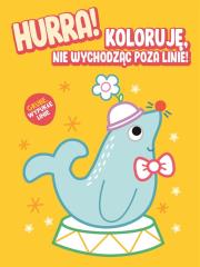 Okładka książki Hurra! Koloruję nie wychodząc poza linie - Foka