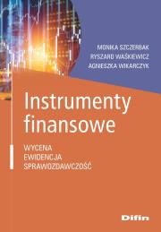 Okładka książki Instrumenty finansowe