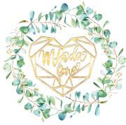 Opakowanie Karnet KW Ślub Liście Lakier 3D