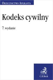 Kodeks cywilny. Orzecznictwo Aplikanta WYD.8/2020. Wydawca: C.H. Beck. Dadada.pl Opakowanie Kodeks cywilny. Orzecznictwo Aplikanta WYD.8/2020