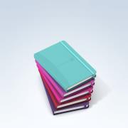 Okładka książki Kołonotatnik Oxford Signature A6 80k kratka pastelowe kolory