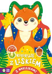 Okładka książki Koloruję z liskiem