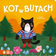 Okładka książki Kot w butach. Bajkowe boardbooki