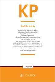 Okładka książki KP. Kodeks pracy oraz ustawy towarzyszące