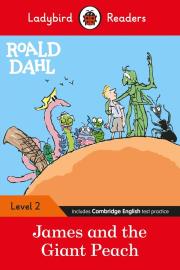 Opakowanie Ladybird Readers Level 2 - Roald Dahl: James and the Giant Peach