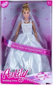Opakowanie Lalka Anlily 30 cm w sukni ślubnej