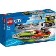 Opakowanie Lego CITY 60254 Transporter łodzi wyścigowej