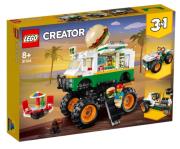 Opakowanie Lego CREATOR 31104 Monster truck z burgerami